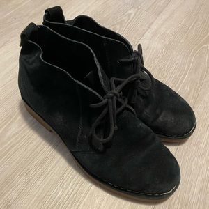 Suede ankle boots